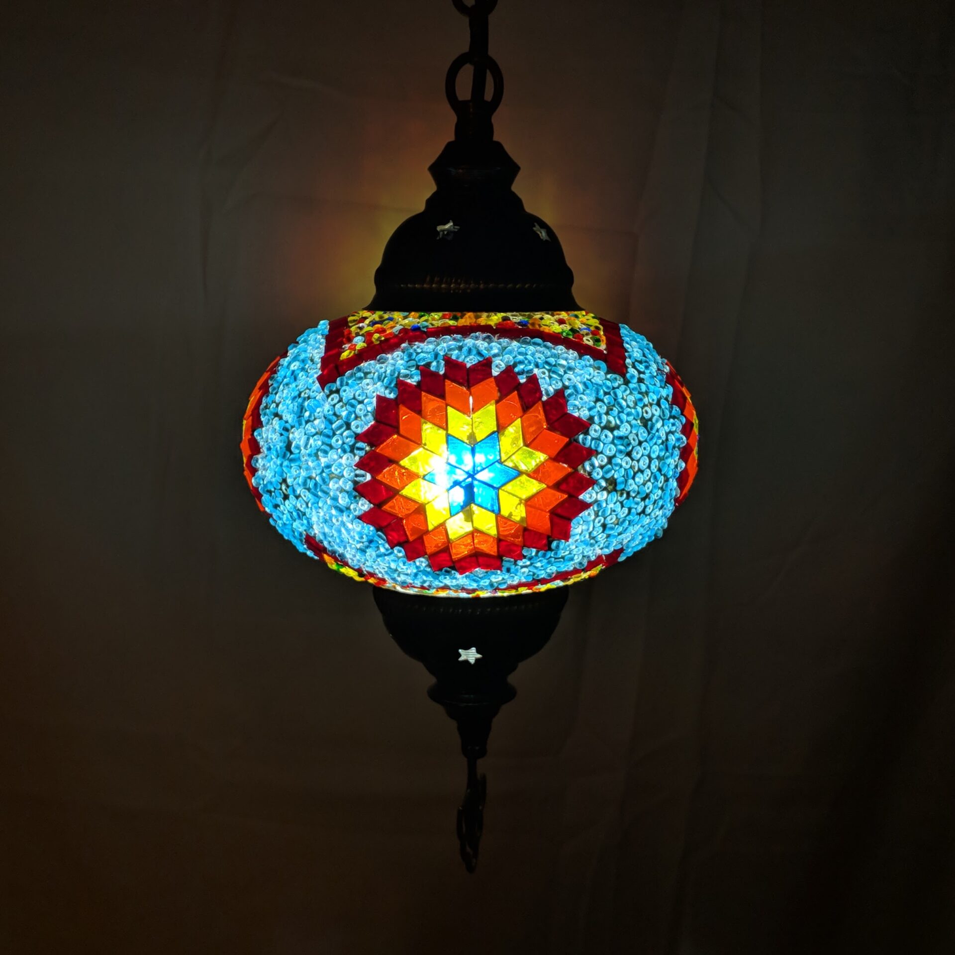 6 1 4 Globe Hanging Mosaic Lamps 6 1 4 Globe Hanging Mosaic Lamps