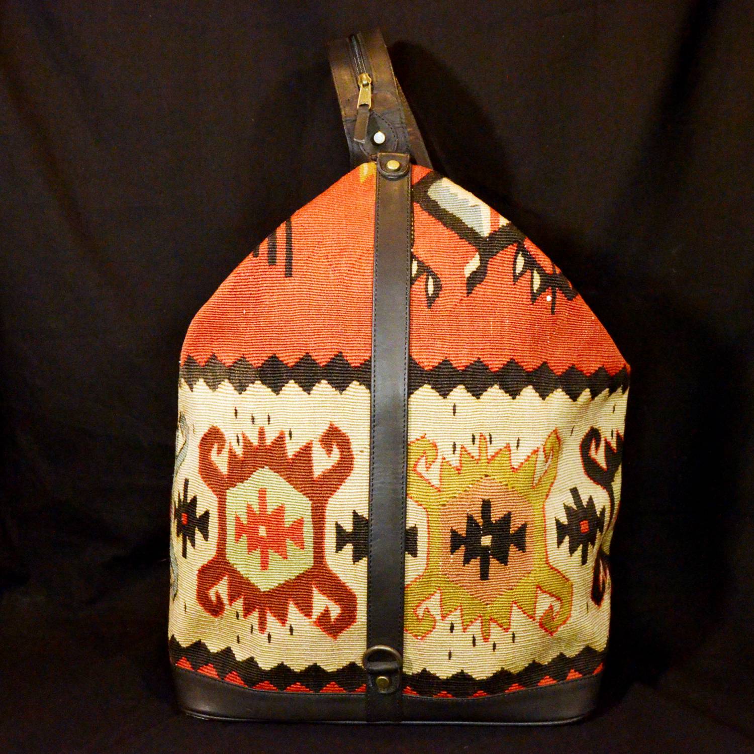 Elegant Kilim Backpacks - Upcycled Fabric- NEW